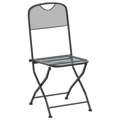 Garden Dining Set 7 pcs Anthracite 212 x 90 x 76 cm