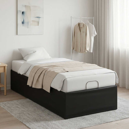 Electric Adjustable Bed Frame Black 200 x 100 x 33.5 cm Steel