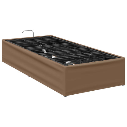 Electric Adjustable Bed Frame Tan 200 x 70 x 33.5 cm Steel