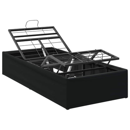 Electric Adjustable Bed Frame Black 200 x 80 x 33.5 cm Steel