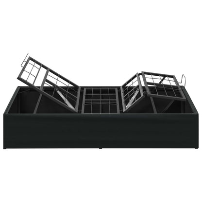 Electric Adjustable Bed Frame Black 200 x 80 x 33.5 cm Steel