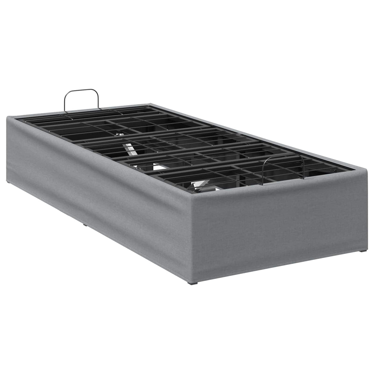 Electric Adjustable Bed Frame Light Grey 200 x 90 x 33.5 cm