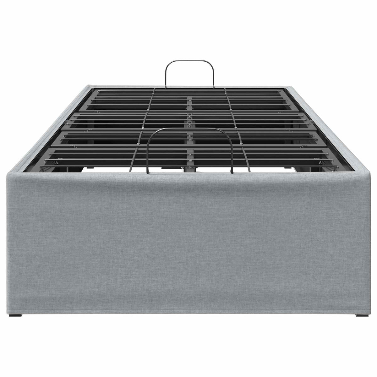 Electric Adjustable Bed Frame Light Grey 200 x 90 x 33.5 cm