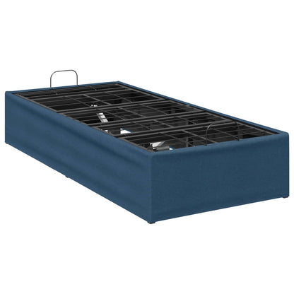 Electric Adjustable Bed Frame Blue 200 x 90 x 33.5 cm Steel