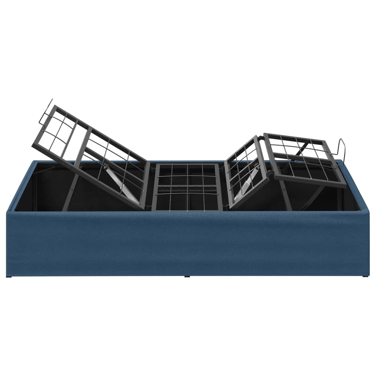 Electric Adjustable Bed Frame Blue 200 x 90 x 33.5 cm Steel