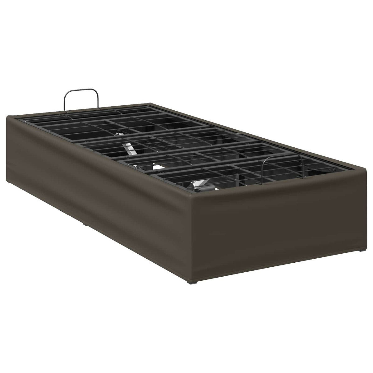 Electric Adjustable Bed Frame Grey 200 x 90 x 33.5 cm Steel