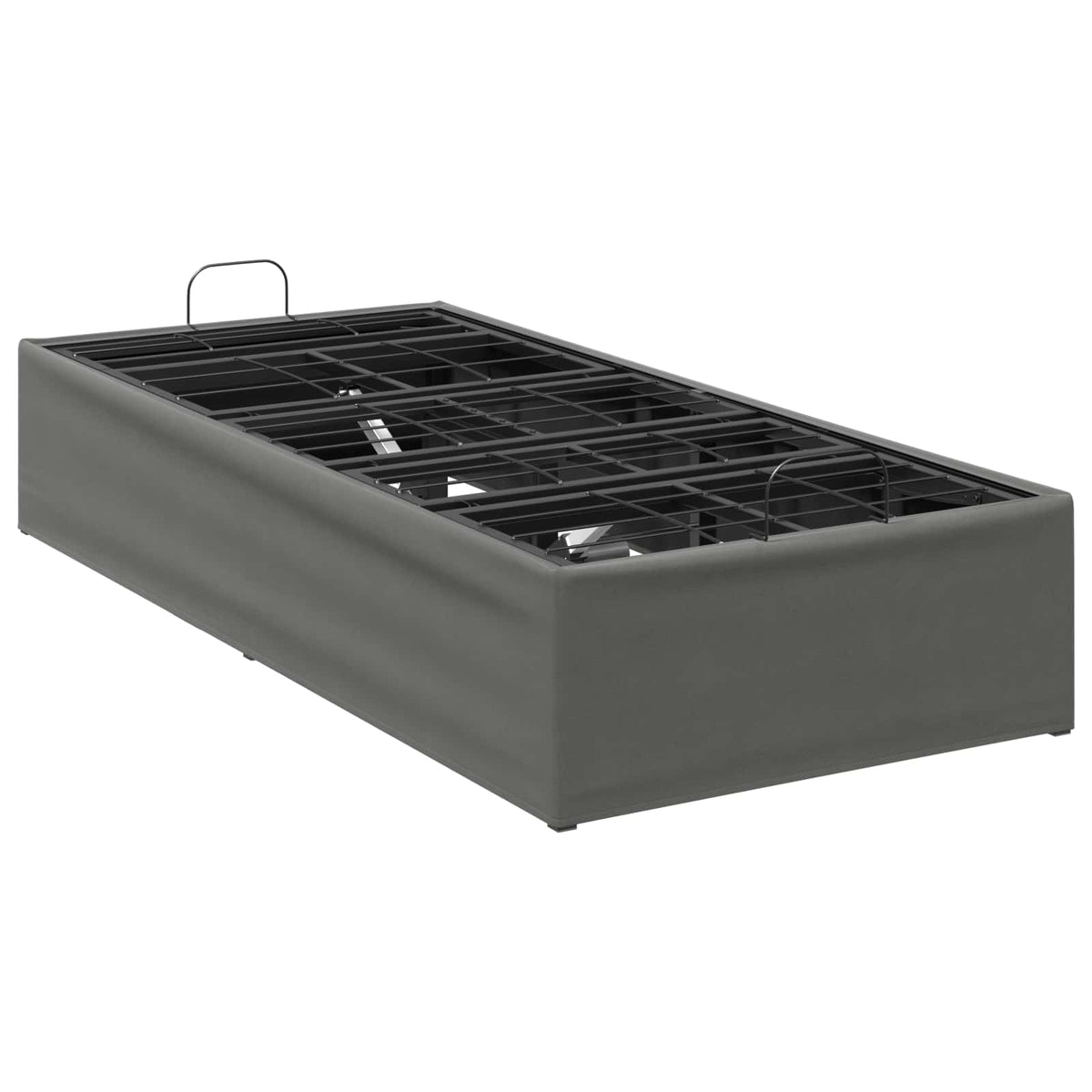Electric Adjustable Bed Frame Dark Grey 200 x 90 x 33.5 cm