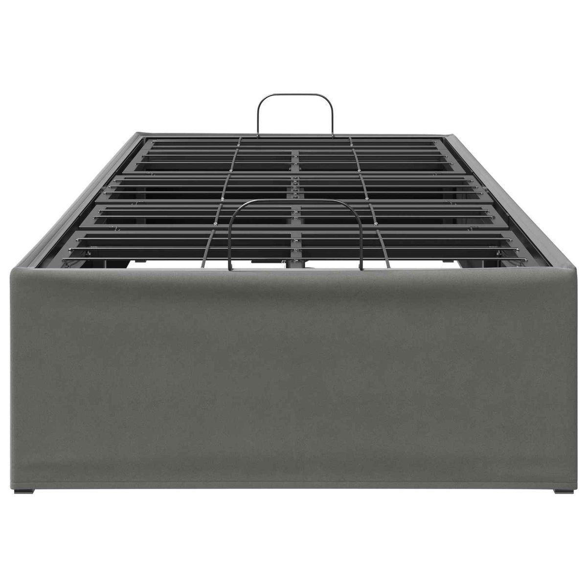 Electric Adjustable Bed Frame Dark Grey 200 x 90 x 33.5 cm