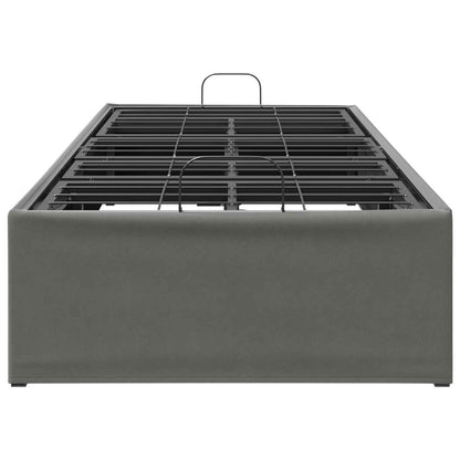 Electric Adjustable Bed Frame Dark Grey 200 x 90 x 33.5 cm