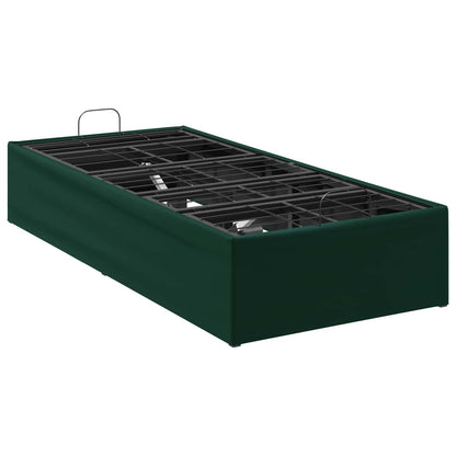 Electric Adjustable Bed Frame Forest Green 200 x 90 x 33.5 cm