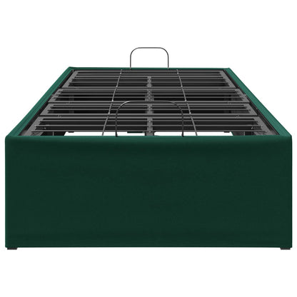 Electric Adjustable Bed Frame Forest Green 200 x 90 x 33.5 cm