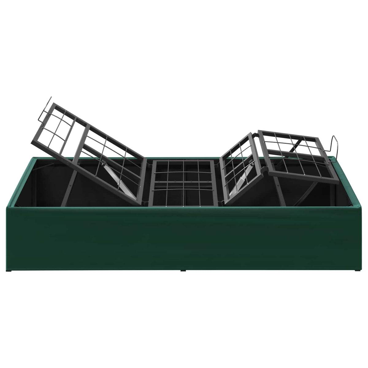 Electric Adjustable Bed Frame Forest Green 200 x 90 x 33.5 cm