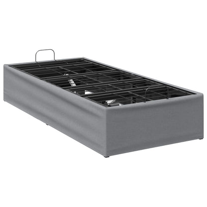 Electric Adjustable Bed Frame Light Grey 200 x 100 x 33.5 cm