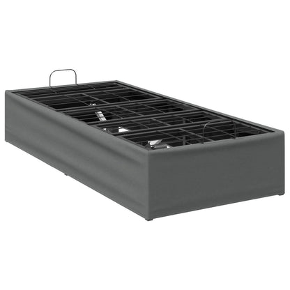 Electric Adjustable Bed Frame Dark Grey 200 x 100 x 33.5 cm