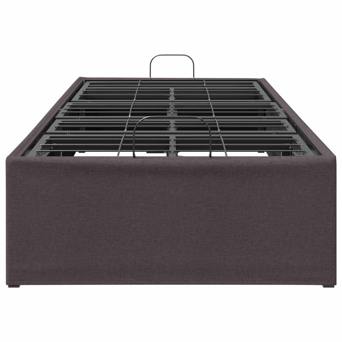 Electric Adjustable Bed Frame Brown 200 x 100 x 33.5 cm Steel