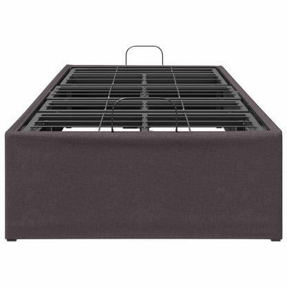 Electric Adjustable Bed Frame Brown 200 x 100 x 33.5 cm Steel