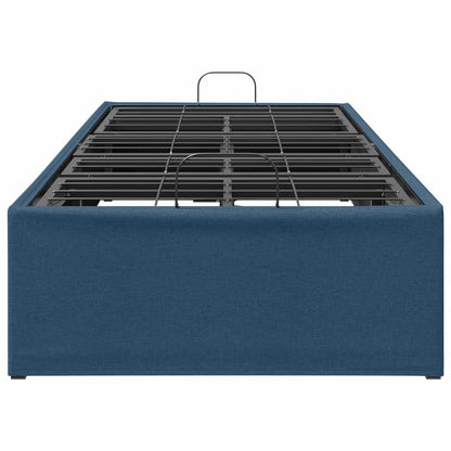 Electric Adjustable Bed Frame Blue 200 x 100 x 33.5 cm Steel