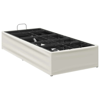 Electric Adjustable Bed Frame White 200 x 100 x 33.5 cm Steel