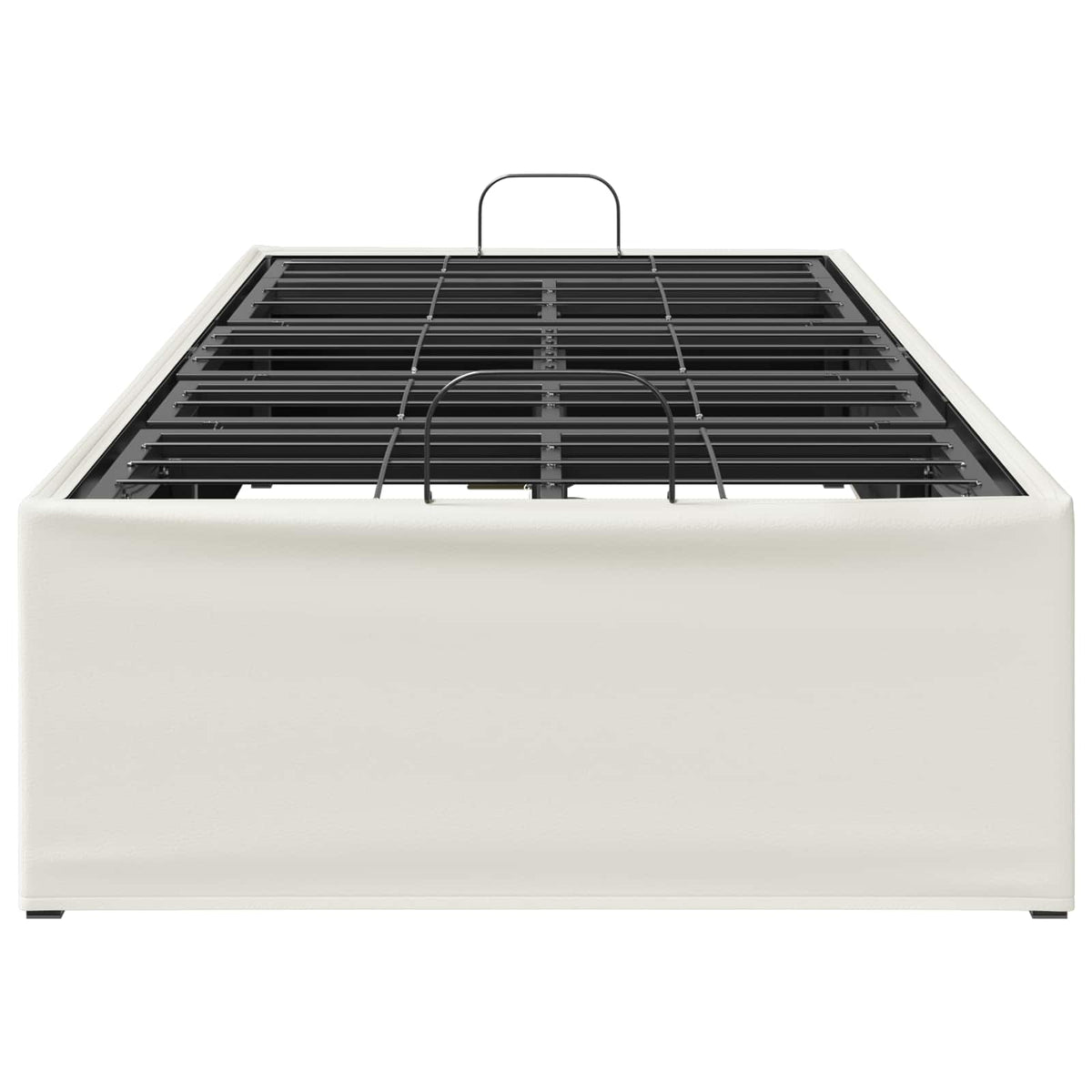 Electric Adjustable Bed Frame White 200 x 100 x 33.5 cm Steel