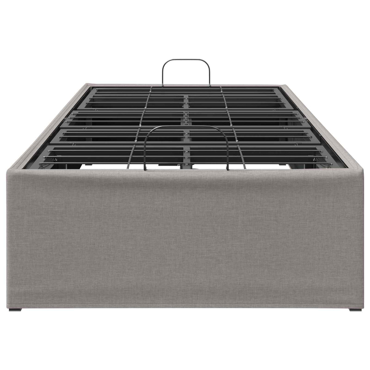 Electric Adjustable Bed Frame Taupe 190 x 90 x 33.5 cm Steel