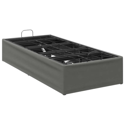 Electric Adjustable Bed Frame Dark Grey 190 x 90 x 33.5 cm