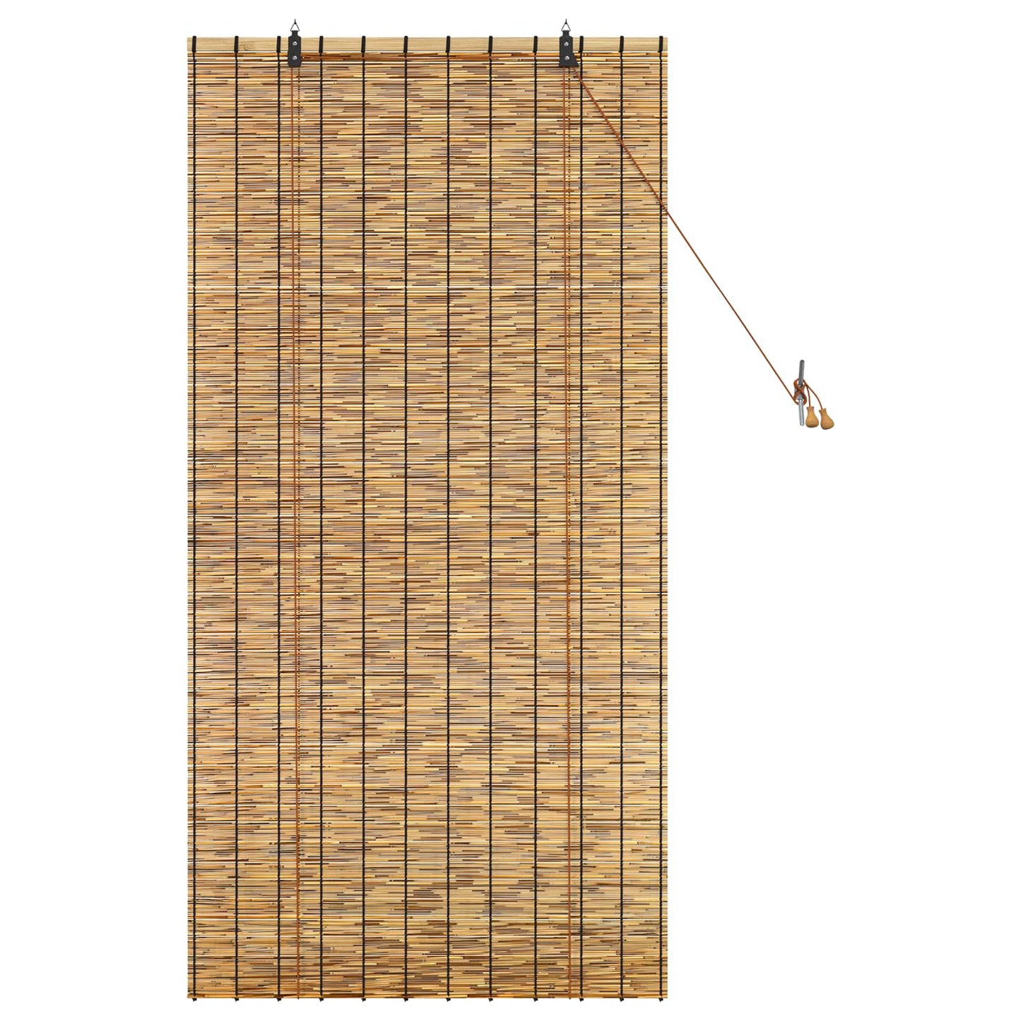 Roller Blind Brown 80 x 160 cm Reed