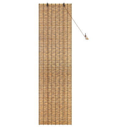 Roller Blind Brown 60 x 220 cm Reed