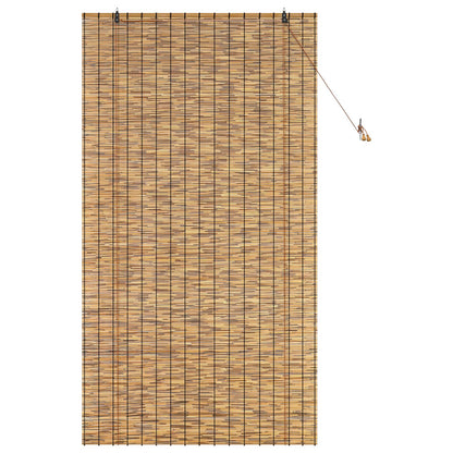 Roller Blind Brown 120 x 220 cm Reed