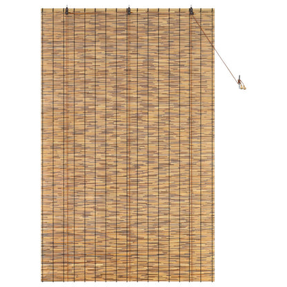 Roller Blind Brown 140 x 220 cm Reed