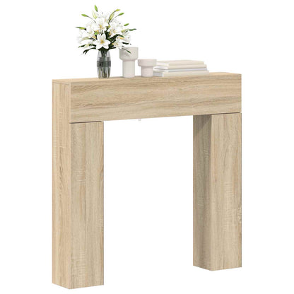 Fireplace Surround Sonoma 102 x 18 x 100.5 cm Engineered Wood