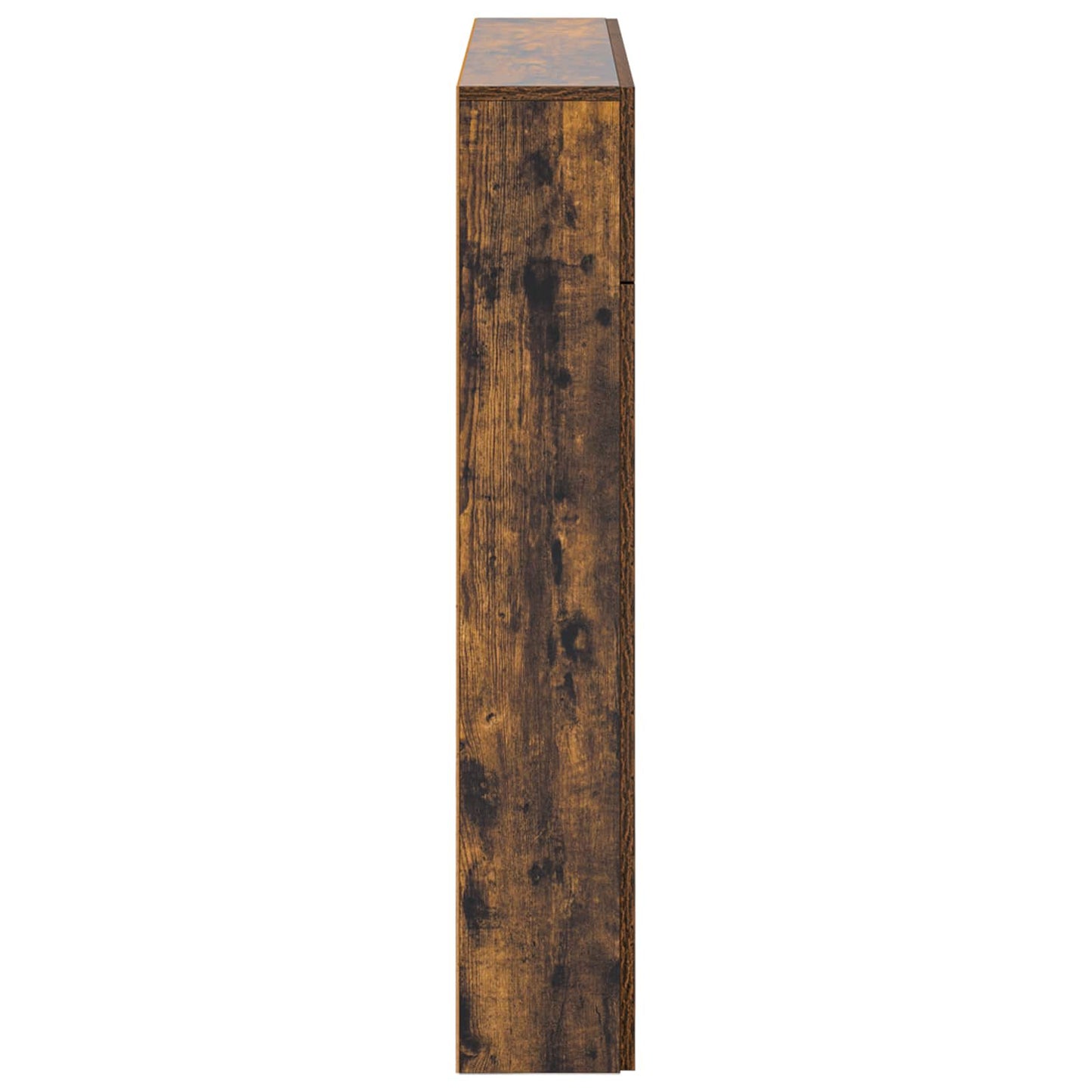 Fireplace Surround Smoked Oak 102 x 18 x 100.5 cm