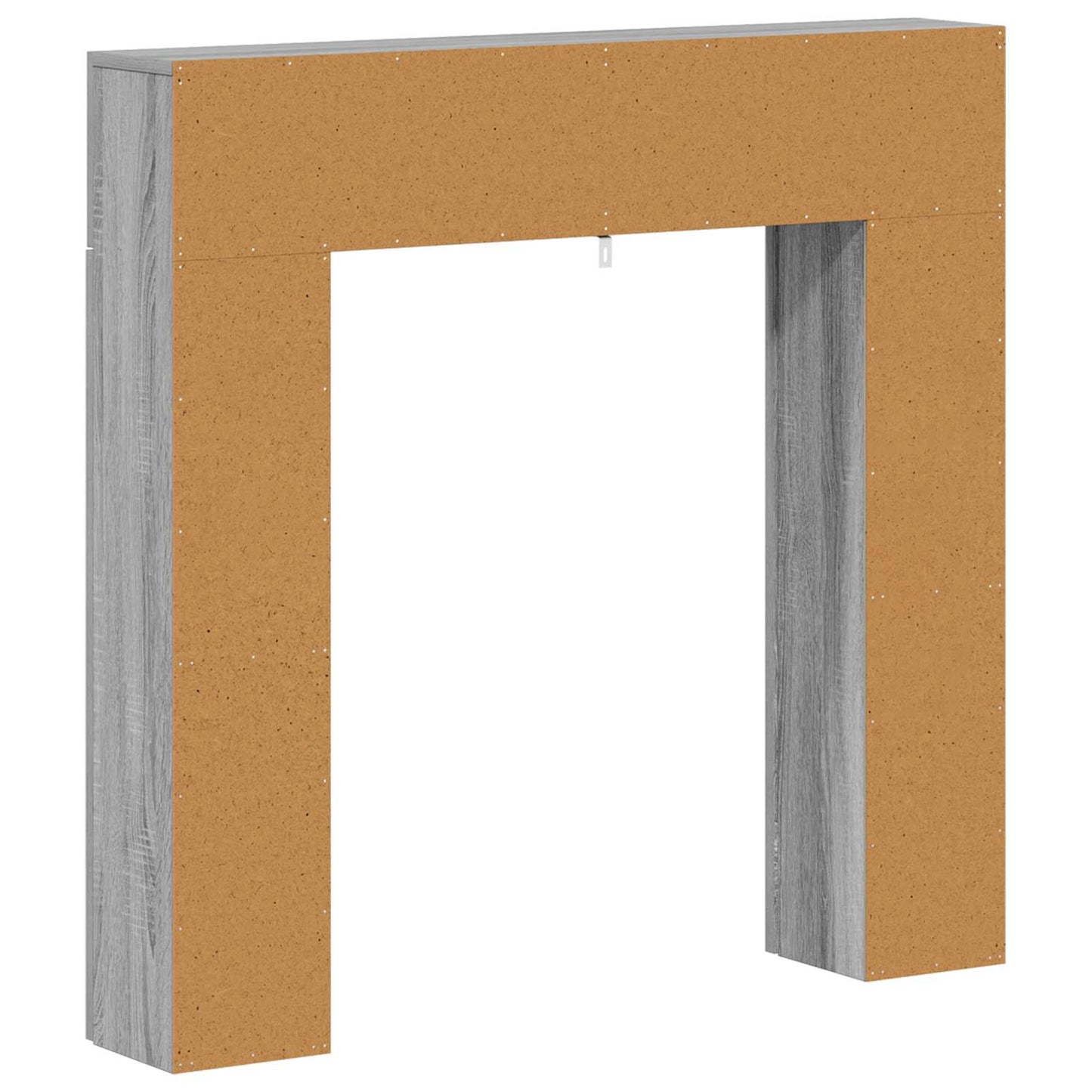 Fireplace Surround Grey Sonoma 102 x 18 x 100.5 cm
