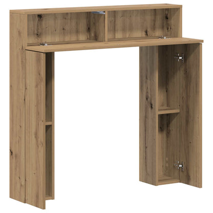 Fireplace Surround Artisan Oak 102 x 18 x 100.5 cm