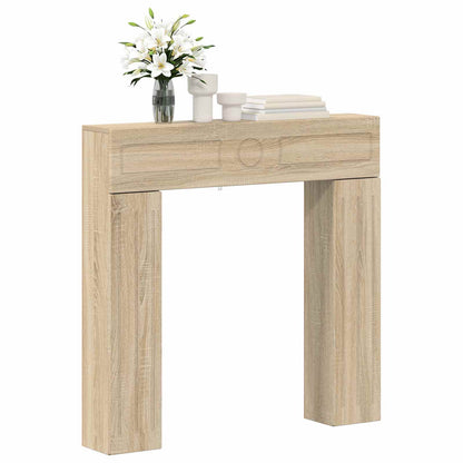 Fireplace Surround Sonoma 102 x 18 x 100.5 cm Engineered Wood