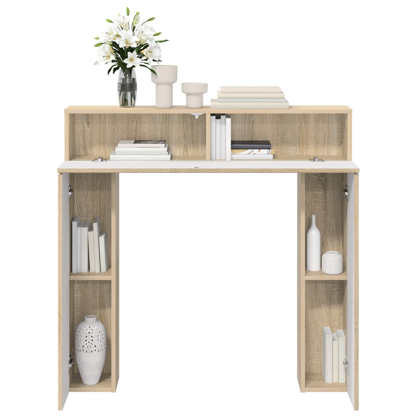 Fireplace Surround Sonoma 102 x 18 x 100.5 cm Engineered Wood
