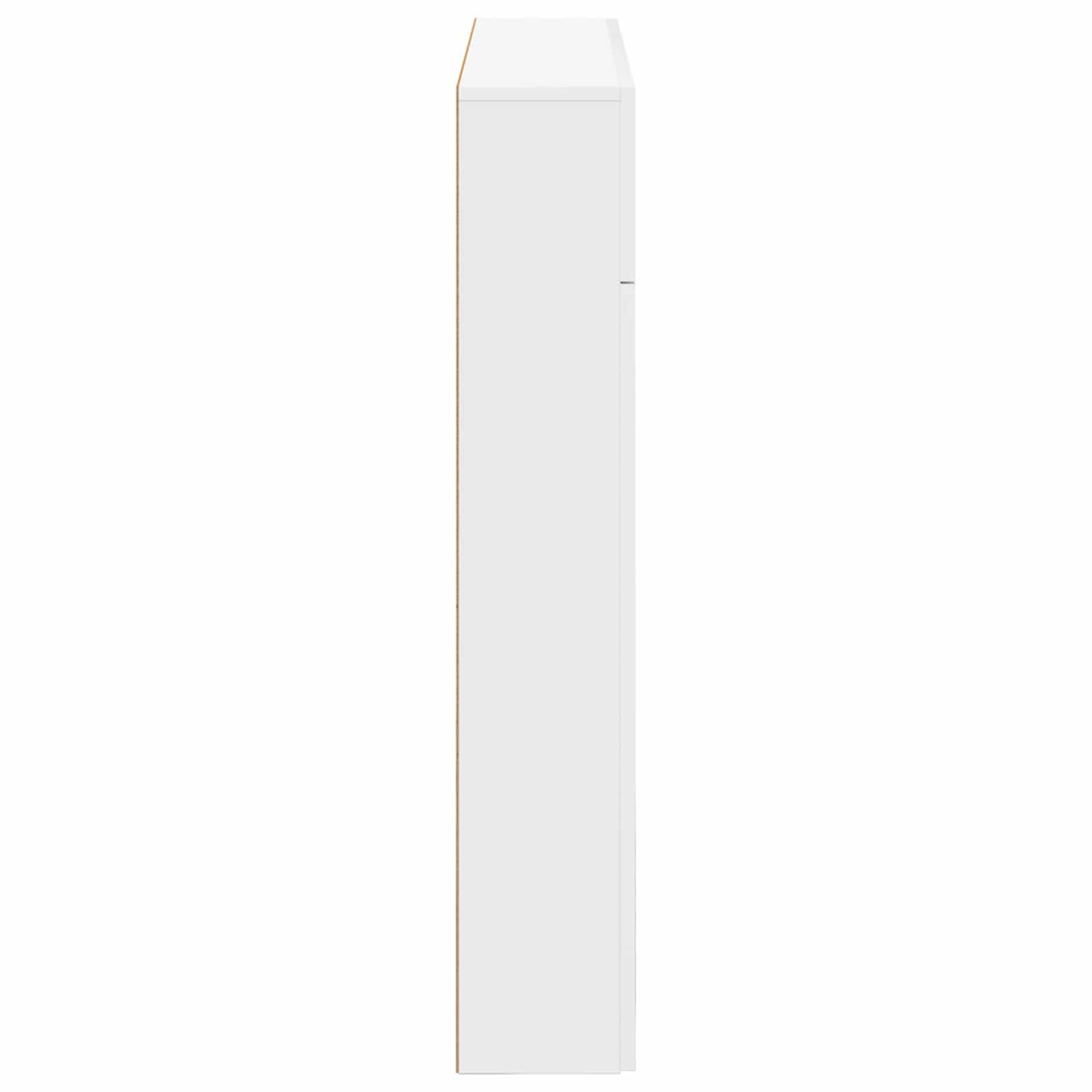Fireplace Surround Gloss White 102 x 18 x 100.5 cm