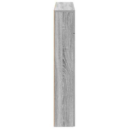 Fireplace Surround Grey Sonoma 102 x 18 x 100.5 cm