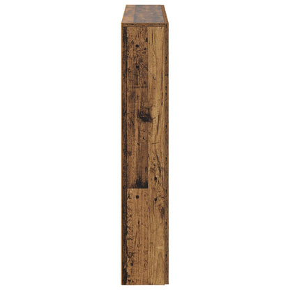 Fireplace Surround Old Wood 102 x 18 x 100.5 cm Engineered Wood