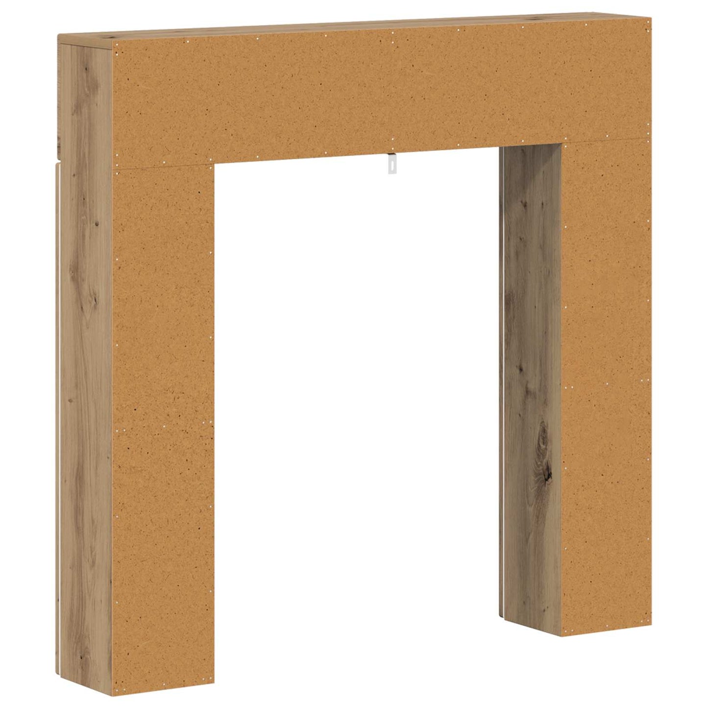 Fireplace Surround Artisan Oak 102 x 18 x 100.5 cm