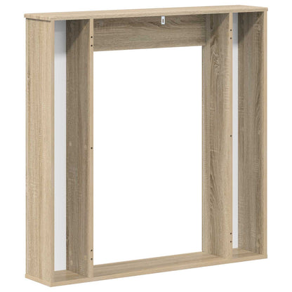 Fireplace Surround Sonoma 100 x 20 x 100 cm Engineered Wood