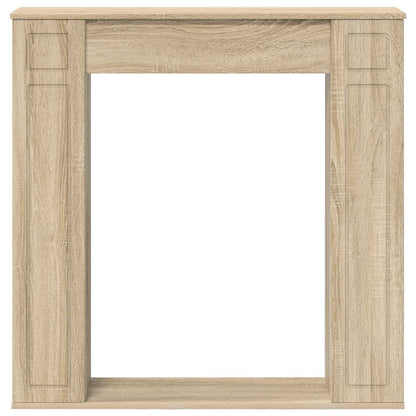 Fireplace Surround Sonoma 100 x 20 x 100 cm Engineered Wood
