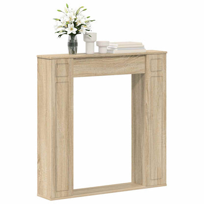 Fireplace Surround Sonoma 100 x 20 x 100 cm Engineered Wood