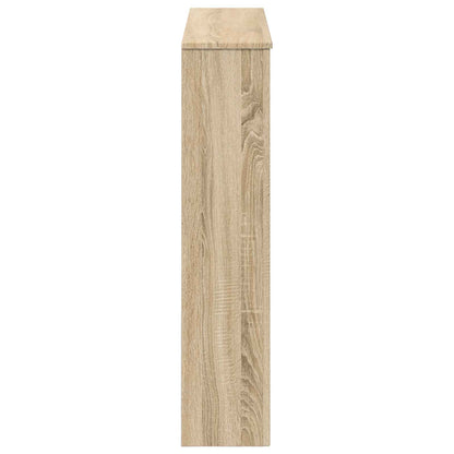 Fireplace Surround Sonoma Oak 93 x 20 x 89 cm Engineered Wood
