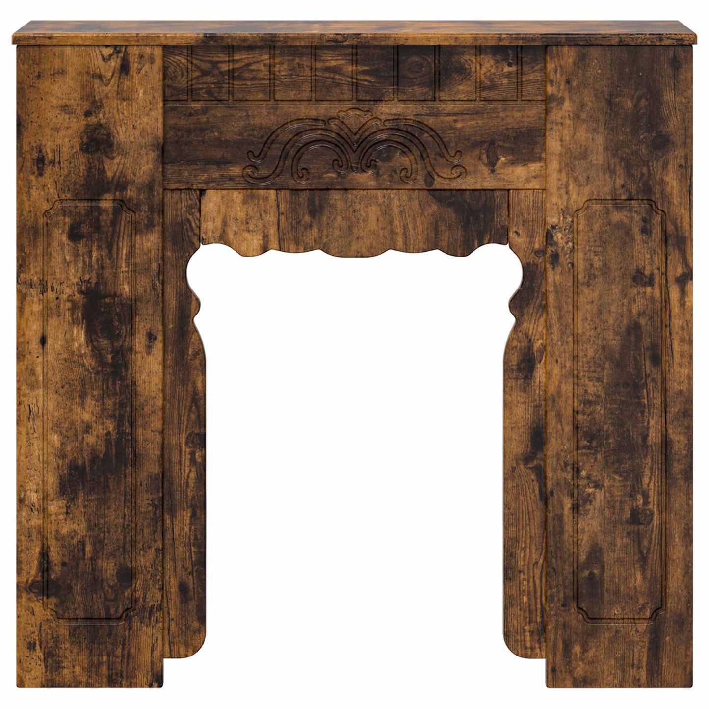Fireplace Surround Smoked Oak 93 x 20 x 89 cm Engineered Wood