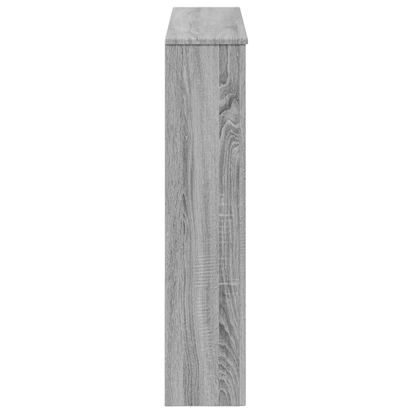 Fireplace Surround Grey Sonoma 93 x 20 x 89 cm Engineered Wood