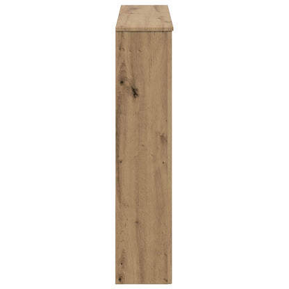 Fireplace Surround Artisan Oak 93 x 20 x 89 cm Engineered Wood