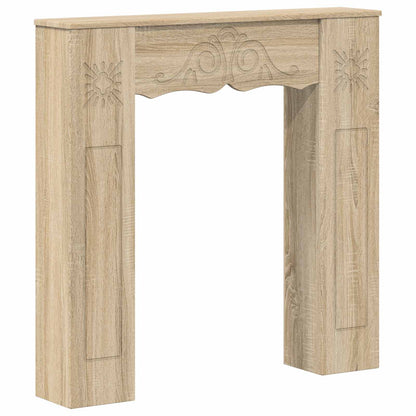 Fireplace Surround Sonoma 102 x 20 x 102 cm Engineered Wood
