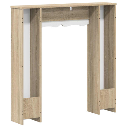 Fireplace Surround Sonoma 102 x 20 x 102 cm Engineered Wood