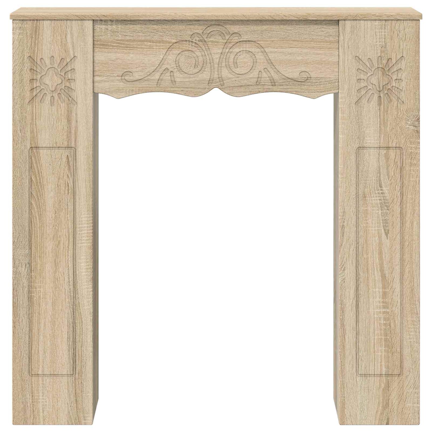Fireplace Surround Sonoma 102 x 20 x 102 cm Engineered Wood