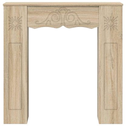 Fireplace Surround Sonoma 102 x 20 x 102 cm Engineered Wood